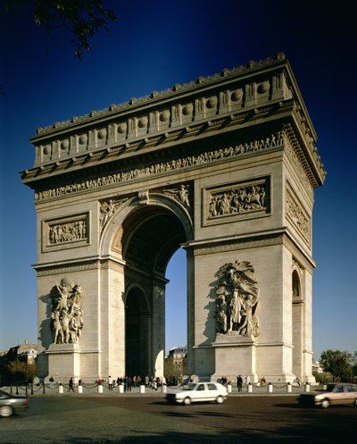 View of the East facade, completed 1806-86 by Jean Francois Therese Chalgrin